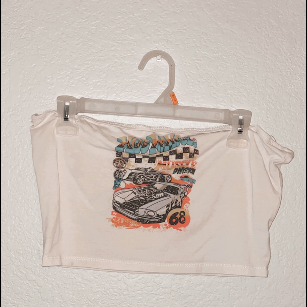 Crop Top- Mustang